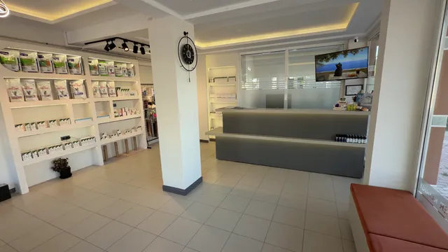 Nota Veteriner Kliniği resepsiyon ve bekleme alanı